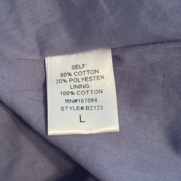 Tuckernuck Blue Chambray Embroidered Crawford dress size large - Picture 3 of 8